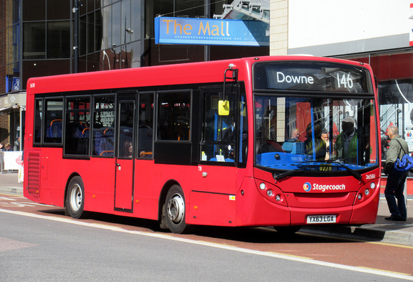 Route 146, Stagecoach London 36581, YX63LGA, Bromley