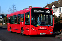 Route 160, Arriva Kent Thameside 4000, GN08CGO, Hither Green