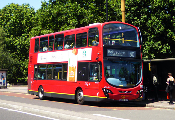 Route 180, Go Ahead London, WVL328, LX59DCZ, Plumstead