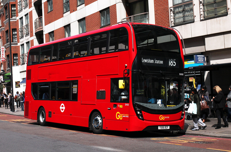 London Bus Routes | Route 185: Lewisham Station - Victoria | Route 185 ...