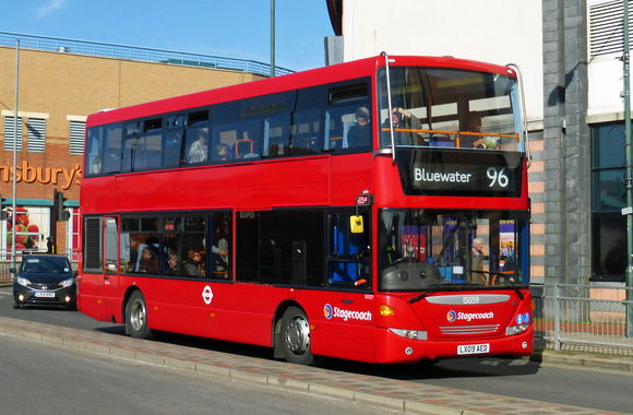 Route 96, Stagecoach London 15059, LX09AED, Bexleyheath