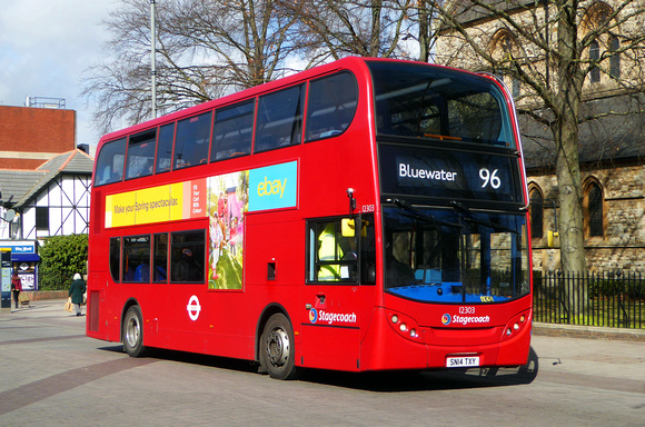 Route 96, Stagecoach London 12303, SN14TXY, Bexleyheath