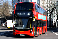 Route 87, Go Ahead London, EH304, YX18KXS, The Strand