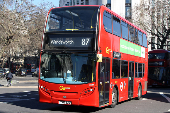 Route 87, Go Ahead London, EH25, YX13BJU, The Strand