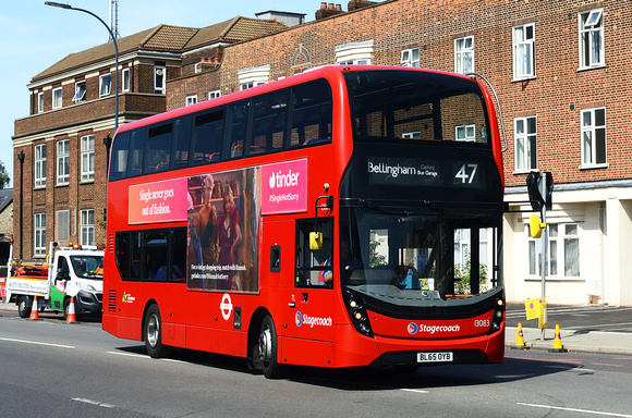 Route 47, Stagecoach London 13083, BL65OYB, Catford