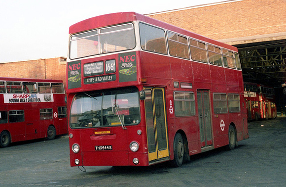 Route 166A, London Transport, DM2544, THX544S, Thornton Heath