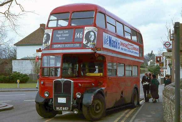 Route 146, London Transport, RT3750, NLE857, Downe