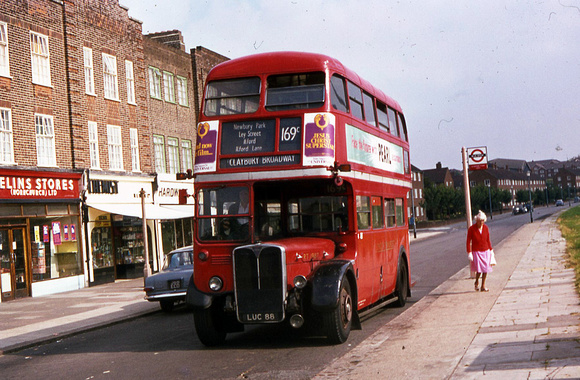 Route 169C, London Transport, RT1987, LUC88, Claybury