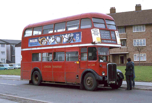 Route 105, London Transport, RT4189, LYF248, Southall