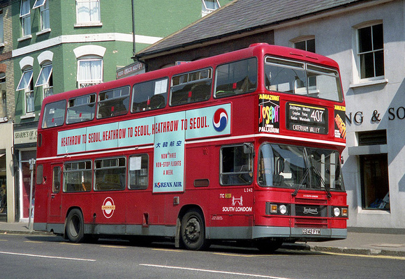 Route 407, South London Buses, L242, D242FYM, Caterham