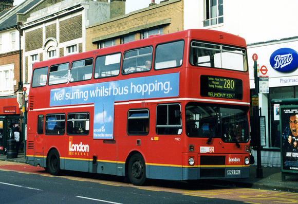 Route 280, London General, M923, A923SUL, Tooting
