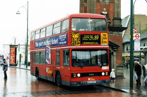 Route 89, London Central, T693, OHV693Y, Bexleyheath