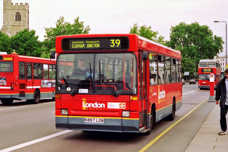 London Bus Routes | Route 39: Clapham Junction - Putney Bridge | Route ...