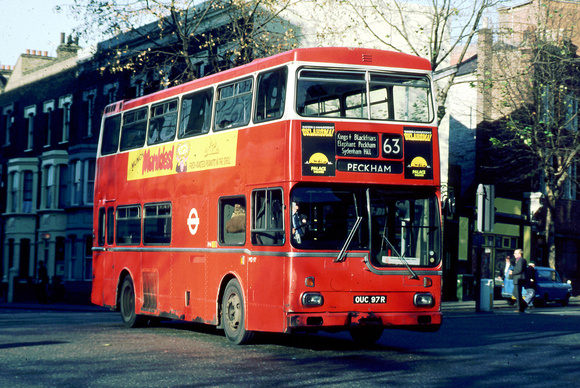 Route 63, London Transport, MD97, OUC97R,