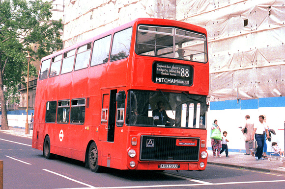 Route 88, London Transport, V3, A103SUU, Westminster