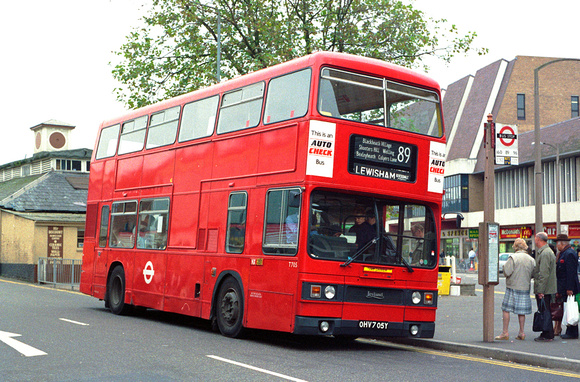 Route 89, London Transport, T705, OHV705Y, Bexleyheath