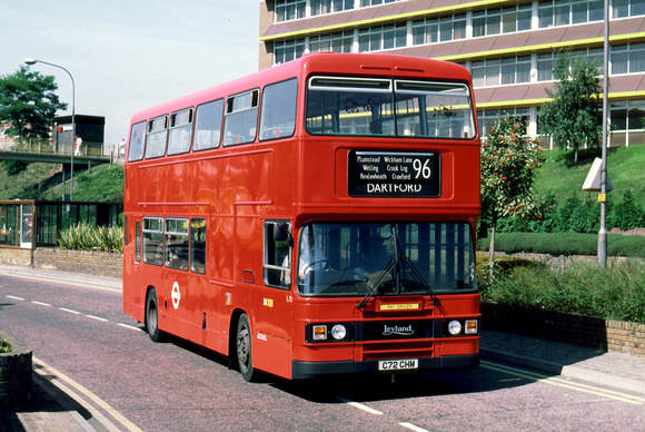Route 96, London Transport, L72, C72CHM, Dartford