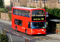Route 474, Blue Triangle, SO3, BV55UCW, North Woolwich