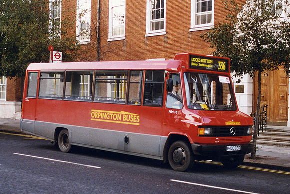 Route 336, First Centrewest, MM10, P490CEG, Bromley