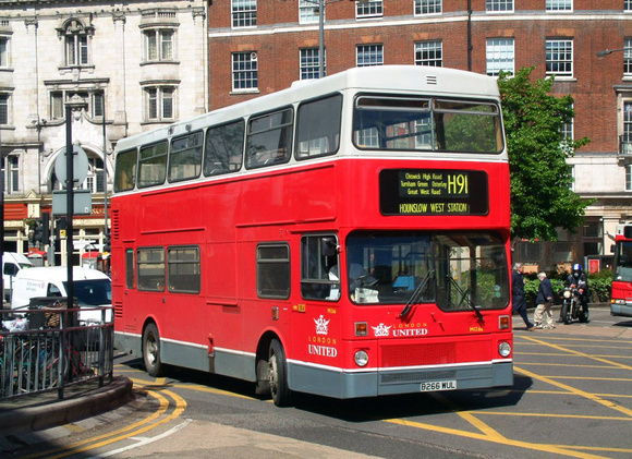Route H91, London United, M1266, B266WUL, Hammersmith