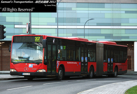 Route 207, First London, MAL78, BX54UDH, White City