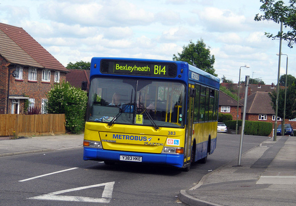 Route B14, Metrobus 383, Y383HKE, St Mary Cray