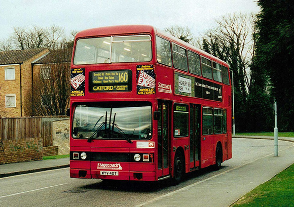 Route 160, Stagecoach London, T40, WYV40T, Sidcup