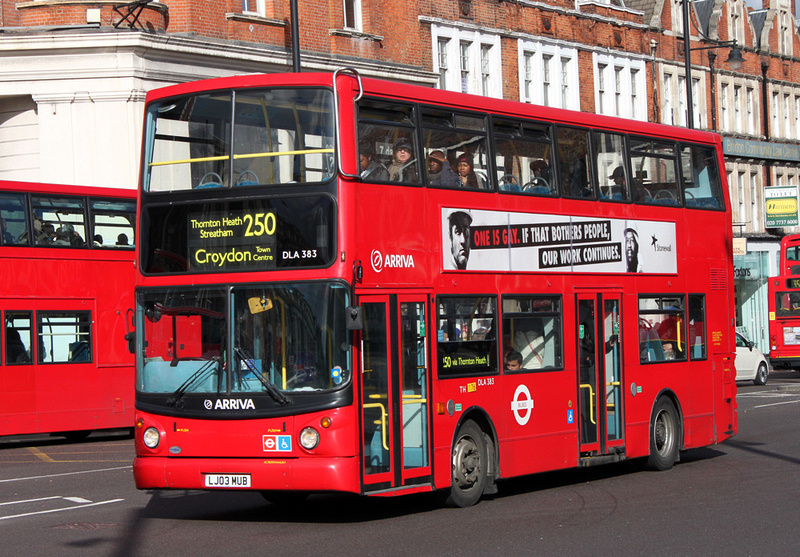 London Bus Routes | Route 250: Brixton - Croydon Town Centre | Route ...