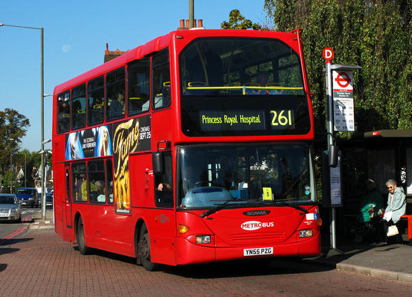 Route 261, Metrobus 905, YN55PZG, Bromley