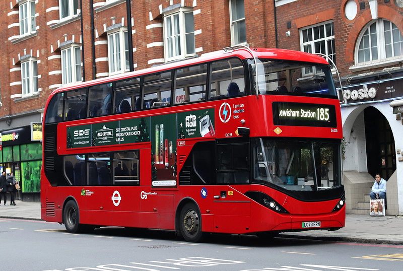 London Bus Routes | Route 185: Lewisham Station - Victoria | Route 185 ...