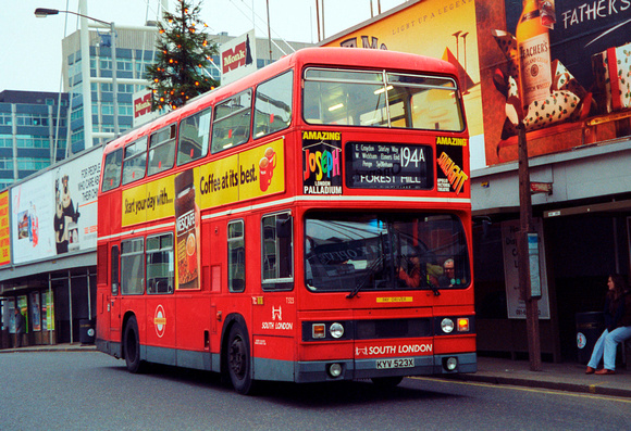 Route 194A, South London Buses, T523, KYV523X, East Croydon