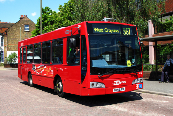 Route 367, Metrobus 230, PO56JFE, Bromley