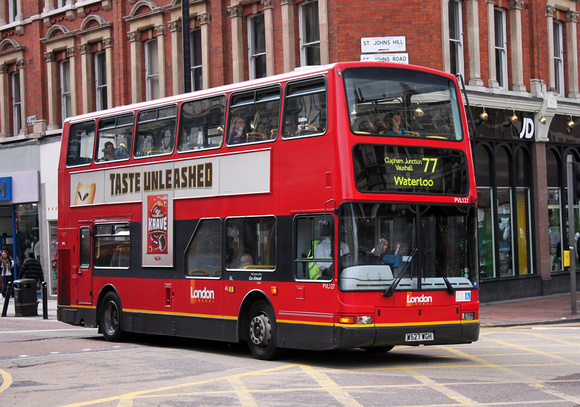 Route 77, London General, PVL117, W527WGH, Clapham Junction