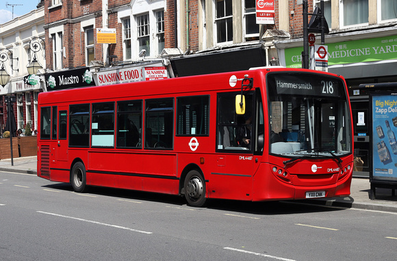 Route 218, Tower Transit, DML44187, YX11CNK, Goldhawk Rd