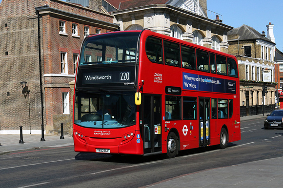 Route 220, London United RATP, ADE40456, YX62BJF, Wandsworth
