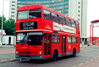 Route 349, South London Buses, M1000, B100WUL, Earls Court
