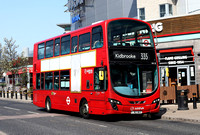 Route 335, Arriva London, HV52, LJ62BKX, North Greenwich