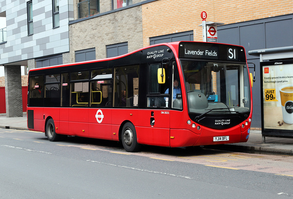 Route S1, London United RATP, OM20231, YJ14BFL, Sutton