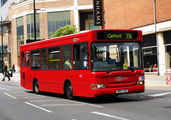 Route 336, Metrobus 275, SN03YBH, Bromley