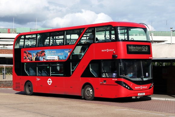 Route SL9, London United RATP, BCE47103, LG71DVA, Heathrow