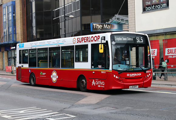 Route SL5, Arriva London, ENX10, LX12BYT, Bromley