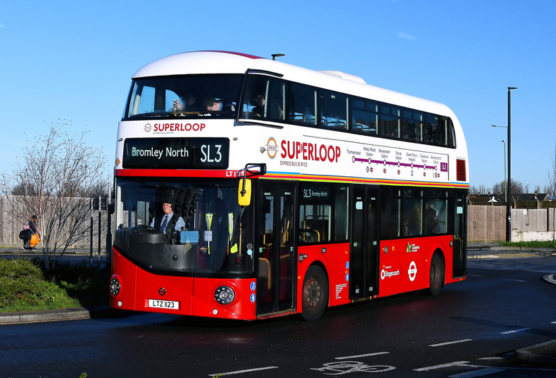 London Bus Routes | Route SL3: Thamesmead - Bromley