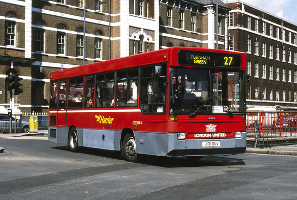 Route 27, London United, DR101, J101DUV, Hammersmith