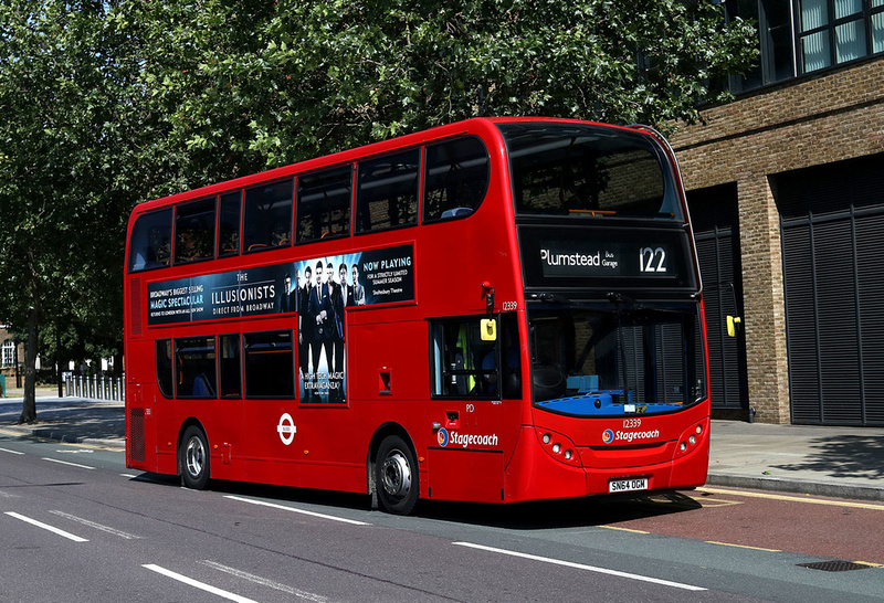 London Bus Routes | Route 122: Crystal Palace - Plumstead, Bus Garage ...