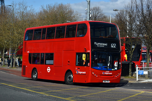 Route 122, Stagecoach London 12300, SN14TXV, Crystal Palace