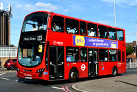 Route 123, Arriva London, DW408, LJ11AEY, Woodford Ave