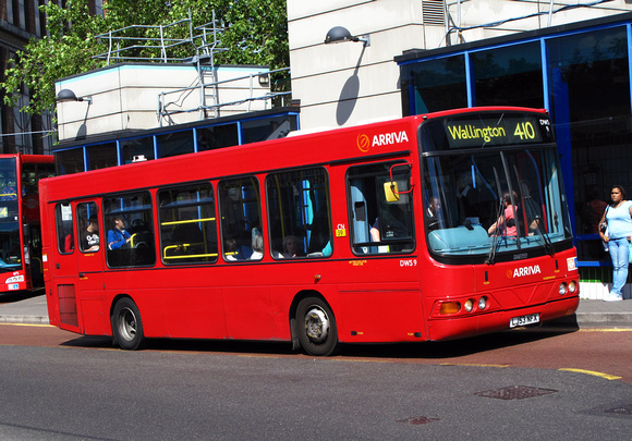 Route 410, Arriva London, DWS9, LJ53NFX, Croydon