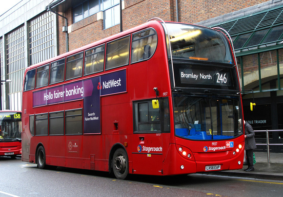 Route 246, Stagecoach London 19137, LX56EAP, Bromley