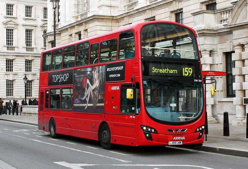 London Bus Routes | Route 159: Marble Arch - Streatham Station | Route ...