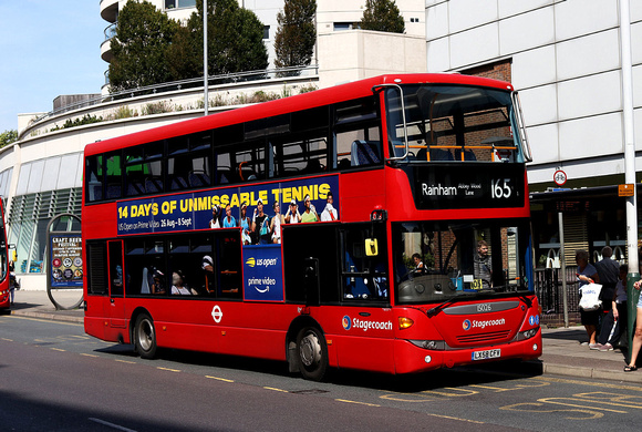 Route 165, Stagecoach London 15026, LX58CFV, Romford